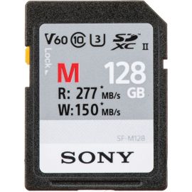 Memoria SD SDXC Sony TOUGH Serie SF-M 277/150 MB/S U3 F-M128T/T2 128 GB