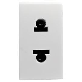 Módulo Toma Euroamericana Schuko LM - Blanco