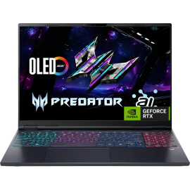 Notebook Gamer Acer Predator Helios Neo 16S AI PHN16S-71-98RF OLED 16" Intel Core Ultra 9 275HX RTX 5070 Ti 12 GB - Obsidian Black