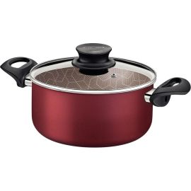 Olla Cacerola Tramontina Paris T28524D con Asas - Rojo 26 cm