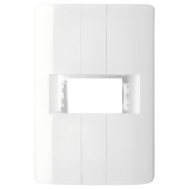 Placa con Bastidor Kally 1 Módulo Donna - Marfil