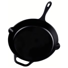 Sartén de Hierro Fundido Victoria 30cm con Asa - Esmaltado