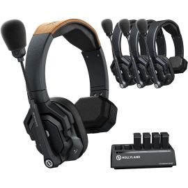 Sistema de Auriculares Hollyland Solidcom HL-SOLIDCOM SE-4S Dual - 4 unidades