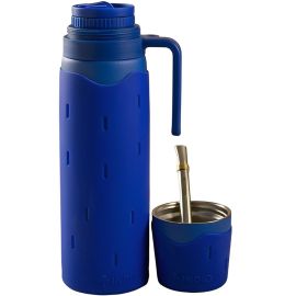 Termo de Mate Indio Skin 3 en 1 - Azul 1L