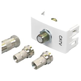 Toma de TV Divisora LM - Blanco