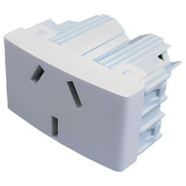 Toma IRAM 2071 LM 10A - Blanco