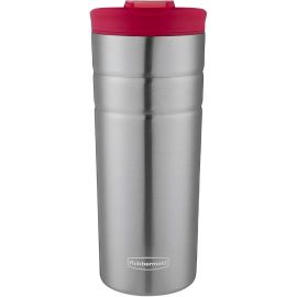 Vaso Térmico Rubbermaid Leak-Proof 2066209 - Rosa 473mL