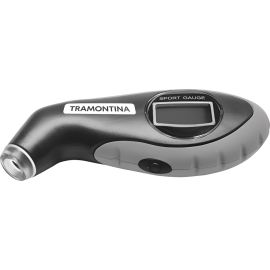 Medidor de Presión Digital Tramontina Garibaldi 42341001 para Neumáticos - Negro/Gris